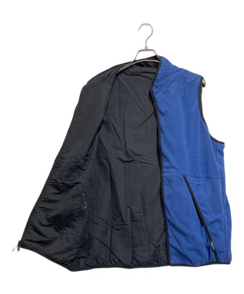WILD THINGS（ワイルドシングス）WILD THINGS (ワイルドシングス) SUPPLEX REVERSIBLE VEST ブラック×ブルー サイズ:SIZE Lの古着・服飾アイテム