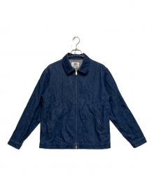 Dickies×SHIPS（ディッキーズ×シップス）の古着「ジップアップデニムジャケット」｜ブルー