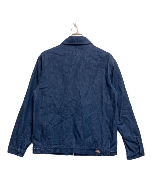 Dickies（ディッキーズ）Dickies (ディッキーズ) SHIPS (シップス) ジップアップデニムジャケット ブルー サイズ:SIZE Mの古着・服飾アイテム