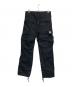 CarHartt (カーハート) カーゴパンツ ブラック サイズ:SIZE 81cm(W32)：6000円