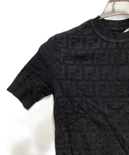 FENDI（フェンディ）FENDI (フェンディ) ズッカニット ブラック サイズ:SIZE 36の古着・服飾アイテム