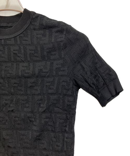 FENDI（フェンディ）FENDI (フェンディ) ズッカニット ブラック サイズ:SIZE 36の古着・服飾アイテム