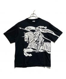 BURBERRY（バーバリー）の古着「半袖カットソー」｜ブラック