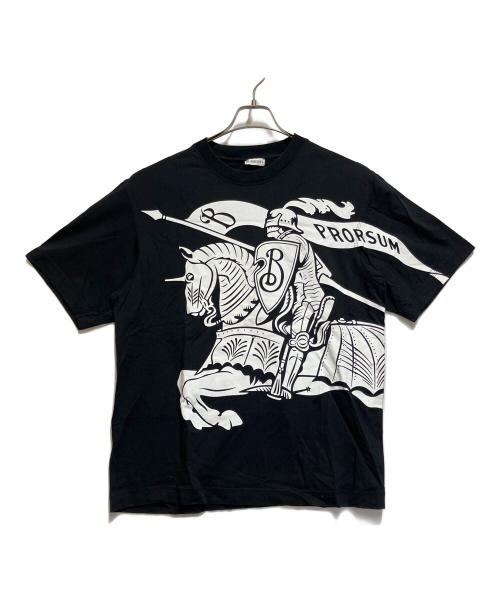 BURBERRY（バーバリー）BURBERRY (バーバリー) 半袖カットソー ブラック サイズ:SIZE Lの古着・服飾アイテム