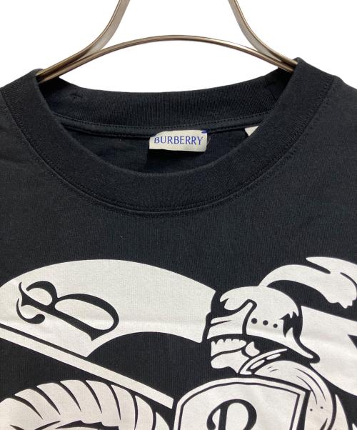 BURBERRY（バーバリー）BURBERRY (バーバリー) 半袖カットソー ブラック サイズ:SIZE Lの古着・服飾アイテム