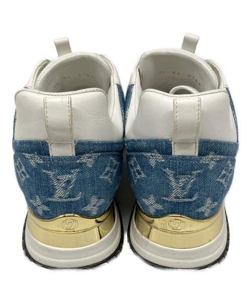 LOUIS VUITTON（ルイ ヴィトン）LOUIS VUITTON (ルイ ヴィトン) ランアウェイ ホワイト×ブルー サイズ:SIZE 36の古着・服飾アイテム