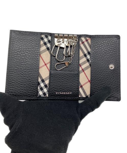 BURBERRY（バーバリー）BURBERRY (バーバリー) キーケース ブラックの古着・服飾アイテム
