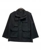 A.P.C.アーペーセー）の古着「カラーメルトンコート」｜ブラック