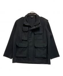 A.P.C.（アーペーセー）の古着「カラーメルトンコート」｜ブラック