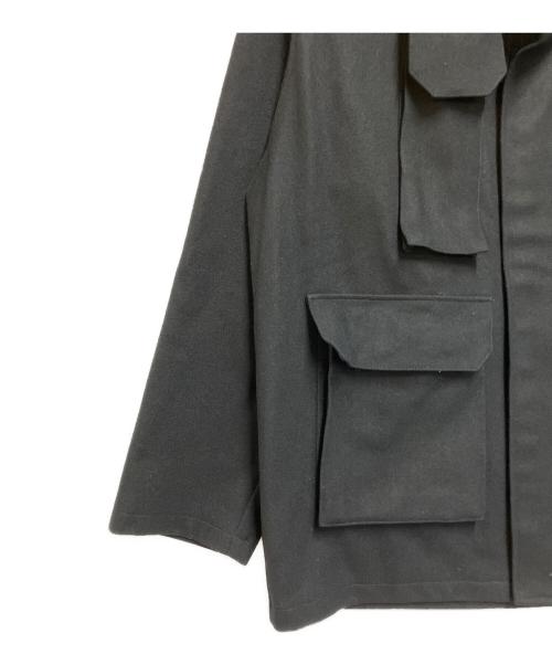 A.P.C.（アーペーセー）A.P.C. (アーペーセー) カラーメルトンコート ブラック サイズ:SIZE Mの古着・服飾アイテム