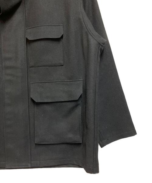 A.P.C.（アーペーセー）A.P.C. (アーペーセー) カラーメルトンコート ブラック サイズ:SIZE Mの古着・服飾アイテム