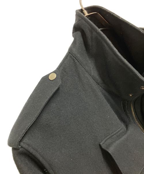 A.P.C.（アーペーセー）A.P.C. (アーペーセー) カラーメルトンコート ブラック サイズ:SIZE Mの古着・服飾アイテム