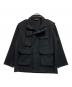 A.P.C.（アーペーセー）の古着「カラーメルトンコート」｜ブラック