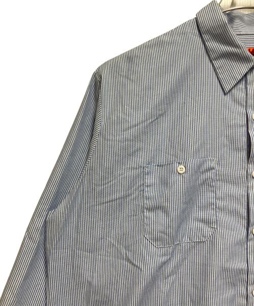 RED KAP（レッド キャップ）RED KAP (レッド キャップ) 長袖シャツ スカイブルー×ホワイト サイズ:SIZE XXLの古着・服飾アイテム