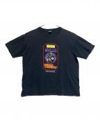 HUGGERハガー）の古着「半袖カットソー」｜ブラック