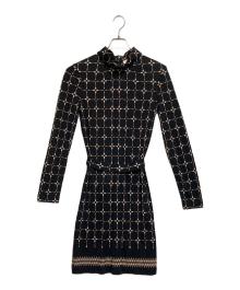 TORY BURCH（トリーバーチ）の古着「長袖ワンピース」｜ブラック