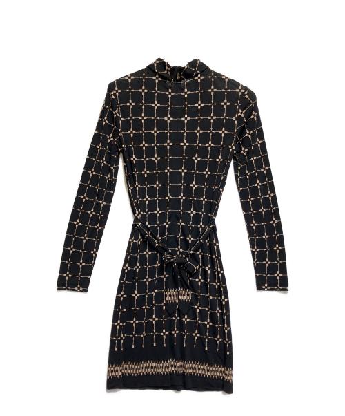 TORY BURCH（トリーバーチ）TORY BURCH (トリーバーチ) 長袖ワンピース ブラック サイズ:SIZE XSの古着・服飾アイテム