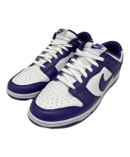 NIKE（ナイキ）NIKE (ナイキ) Dunk Low Retro ホワイト×パープル サイズ:SIZE 29cmの古着・服飾アイテム