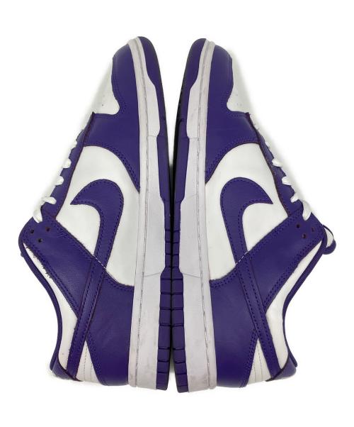 NIKE（ナイキ）NIKE (ナイキ) Dunk Low Retro ホワイト×パープル サイズ:SIZE 29cmの古着・服飾アイテム