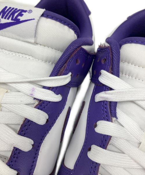 NIKE（ナイキ）NIKE (ナイキ) Dunk Low Retro ホワイト×パープル サイズ:SIZE 29cmの古着・服飾アイテム