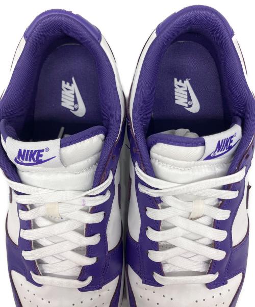 NIKE（ナイキ）NIKE (ナイキ) Dunk Low Retro ホワイト×パープル サイズ:SIZE 29cmの古着・服飾アイテム