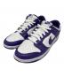 NIKE（ナイキ）の古着「Dunk Low Retro」｜ホワイト×パープル