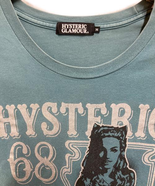 Hysteric Glamour（ヒステリックグラマー）Hysteric Glamour (ヒステリックグラマー) 半袖カットソー グリーン サイズ:Mの古着・服飾アイテム