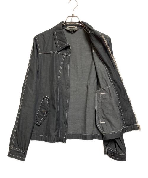 COMME des GARCONS HOMME PLUS（コムデギャルソンオムプリュス）COMME des GARCONS HOMME PLUS (コムデギャルソンオムプリュス) ジップジャケット ブラック サイズ:SIZE Mの古着・服飾アイテム