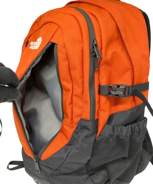 THE NORTH FACE（ザ ノース フェイス）THE NORTH FACE (ザ ノース フェイス) リュック ブラック×オレンジの古着・服飾アイテム