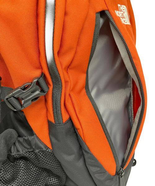 THE NORTH FACE（ザ ノース フェイス）THE NORTH FACE (ザ ノース フェイス) リュック ブラック×オレンジの古着・服飾アイテム