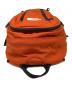 中古・古着 THE NORTH FACE (ザ ノース フェイス) リュック ブラック×オレンジ：9000円