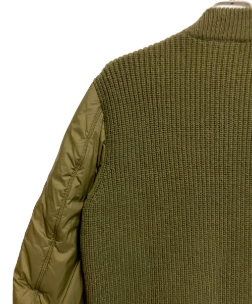 DIESEL（ディーゼル）DIESEL (ディーゼル) 切替MA-1ジャケット オリーブ サイズ:SIZE Mの古着・服飾アイテム