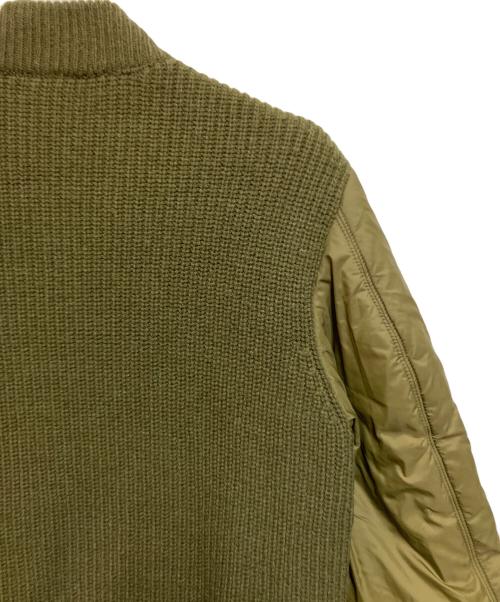 DIESEL（ディーゼル）DIESEL (ディーゼル) 切替MA-1ジャケット オリーブ サイズ:SIZE Mの古着・服飾アイテム