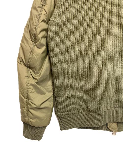 DIESEL（ディーゼル）DIESEL (ディーゼル) 切替MA-1ジャケット オリーブ サイズ:SIZE Mの古着・服飾アイテム
