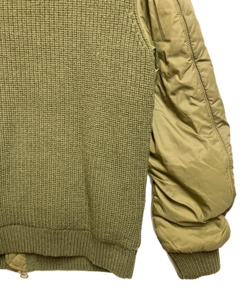 DIESEL（ディーゼル）DIESEL (ディーゼル) 切替MA-1ジャケット オリーブ サイズ:SIZE Mの古着・服飾アイテム