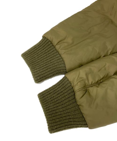 DIESEL（ディーゼル）DIESEL (ディーゼル) 切替MA-1ジャケット オリーブ サイズ:SIZE Mの古着・服飾アイテム