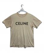 CELINEセリーヌ）の古着「半袖カットソー」｜ベージュ