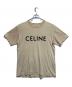 CELINE（セリーヌ）の古着「半袖カットソー」｜ベージュ