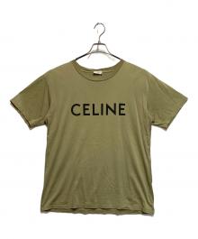 CELINE（セリーヌ）の古着「半袖カットソー」｜グリーン