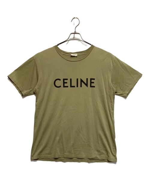 CELINE（セリーヌ）CELINE (セリーヌ) 半袖カットソー グリーン サイズ:SIZE Sの古着・服飾アイテム