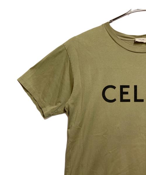 CELINE（セリーヌ）CELINE (セリーヌ) 半袖カットソー グリーン サイズ:SIZE Sの古着・服飾アイテム