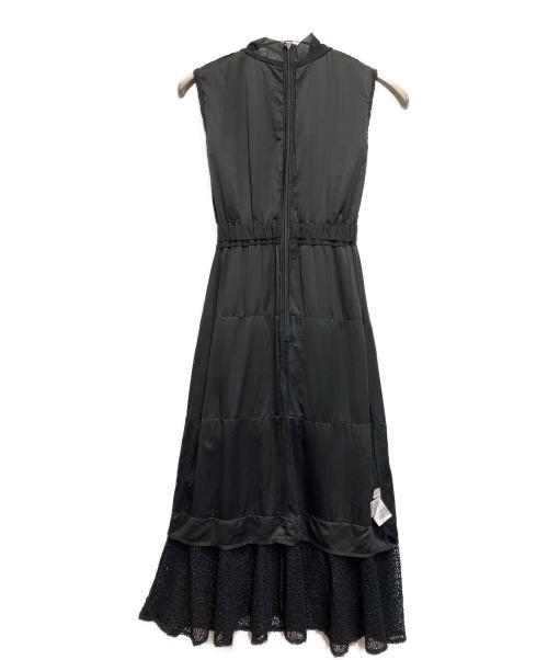 darich（ダーリッチ）darich (ダーリッチ) ノースリーブ・キャミソールワンピース ブラック サイズ:SIZE  FreeーSの古着・服飾アイテム