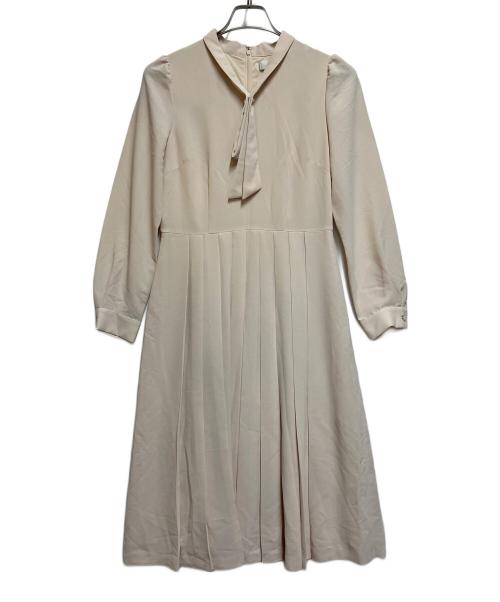CELFORD（セルフォード）CELFORD (セルフォード) 長袖ワンピース ベージュ サイズ:SIZE Mの古着・服飾アイテム