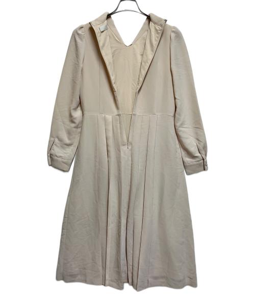 CELFORD（セルフォード）CELFORD (セルフォード) 長袖ワンピース ベージュ サイズ:SIZE Mの古着・服飾アイテム