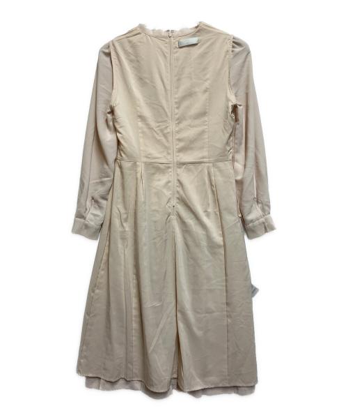 CELFORD（セルフォード）CELFORD (セルフォード) 長袖ワンピース ベージュ サイズ:SIZE Mの古着・服飾アイテム