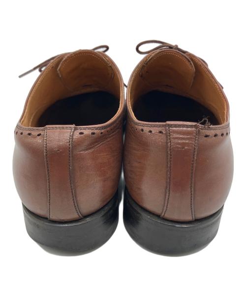 SCOTCH GRAIN（スコッチグレイン）SCOTCH GRAIN (スコッチグレイン) ストレートチップシューズ ブラウン サイズ:SIZE 25cmの古着・服飾アイテム