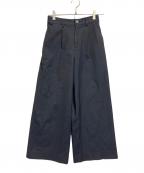 MACKINTOSH PHILOSOPHYマッキントッシュ フィロソフィー）の古着「ワイドパンツ」｜ブラック