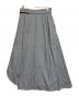 HYKE（ハイク）の古着「CHAMBRAY PLEATED SKIRT」｜インディゴ