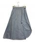 HYKE (ハイク) CHAMBRAY PLEATED SKIRT インディゴ サイズ:SIZE S：8000円