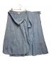 中古・古着 HYKE (ハイク) CHAMBRAY PLEATED SKIRT インディゴ サイズ:SIZE S：8000円